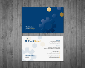 Business cards for an Australian tech startup in the major infrastructure & construction industry.  | Visitenkarten-Design von MDesign