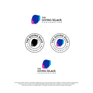 THE GIVING bLack CORPORATION | Logo Design by Farqaleit™