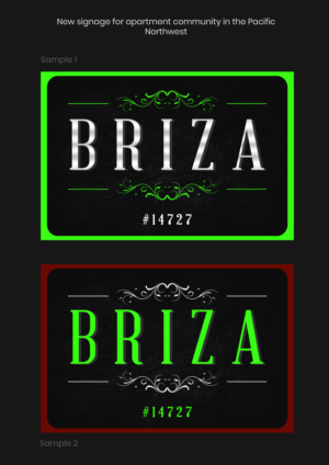 New signage for apartment community in the Pacific Northwest | Diseño de Señalética por ARTOGRAPHY