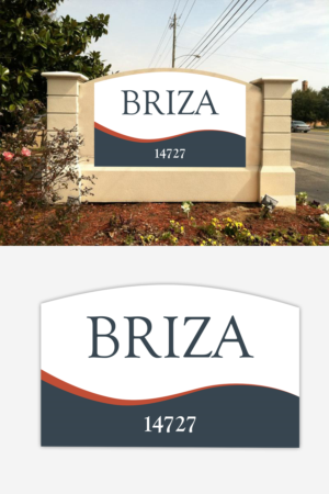 New signage for apartment community in the Pacific Northwest | Diseño de Señalética por ZeneFashions