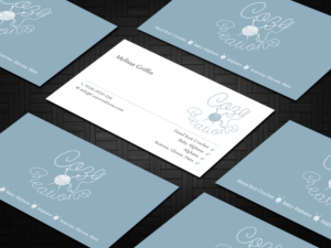 Cozy Creations is company name.Handknit&crochet blankets&scarves. Need logo&business ... | Visitenkarten-Design von Sandaruwan