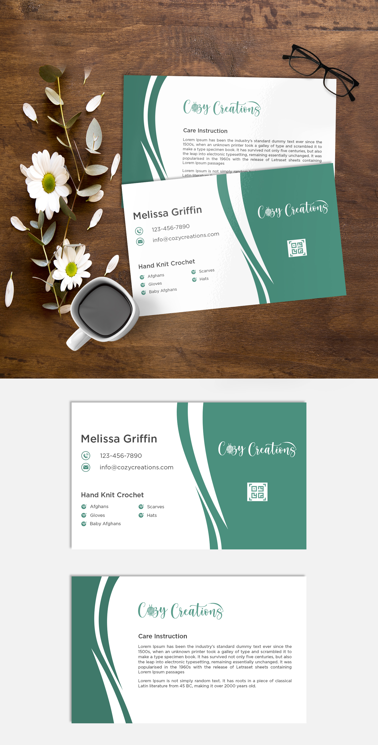 Business Card Design by ZeneFashions for this project | Design #24809303
