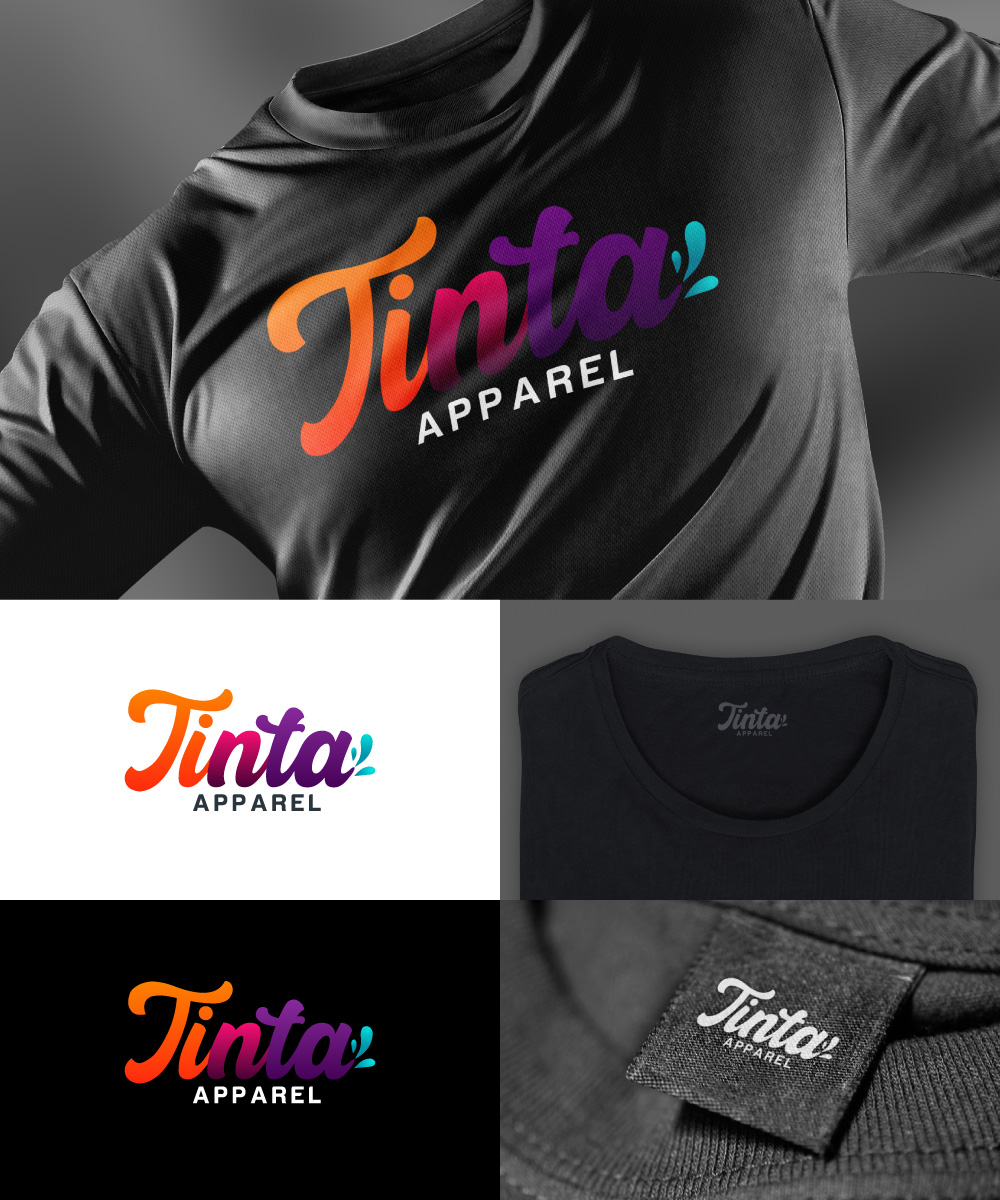 Logo-Design von Sergio Coelho für Tinta Apparel | Design #24934633