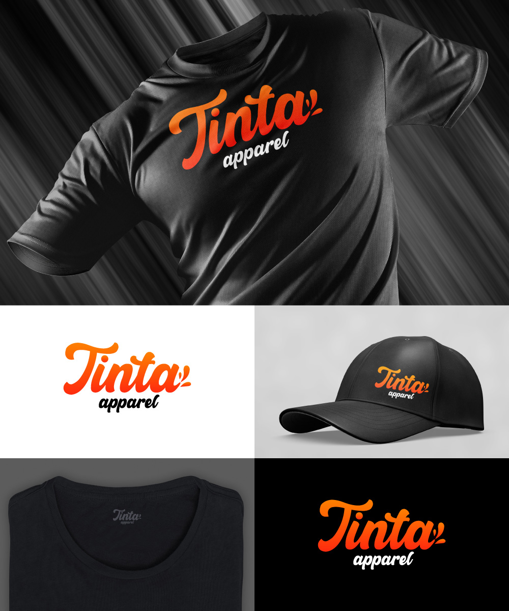 Logo-Design von Sergio Coelho für Tinta Apparel | Design #24934673