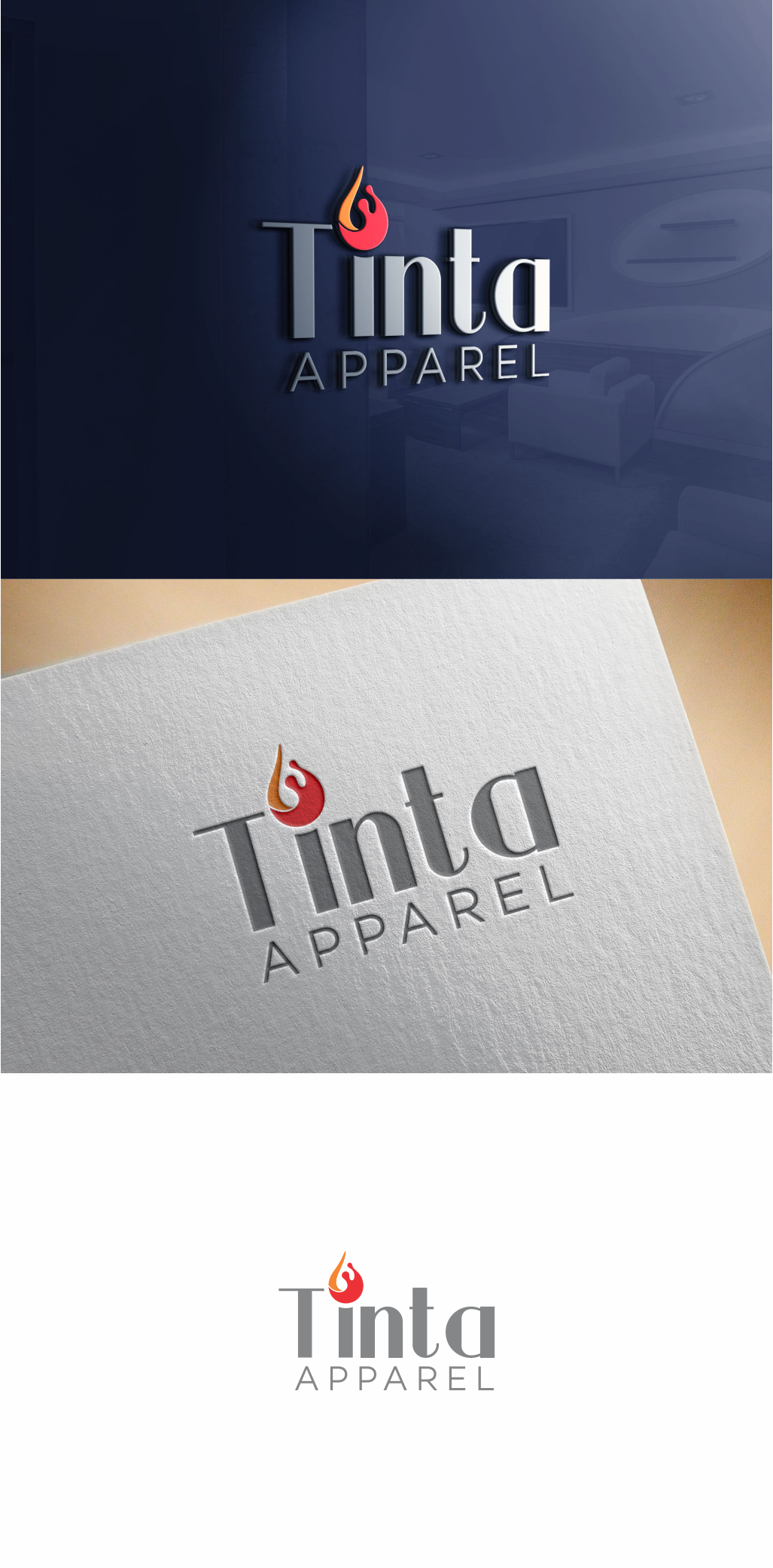 Logo Design by ViciouSaint for Tinta Apparel | Design #24795541