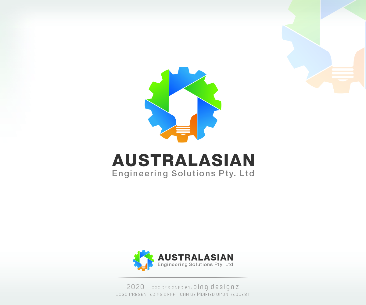 Logo Design by bingdesignz for Australasian engineering solutions pty ltd | Design #24800424