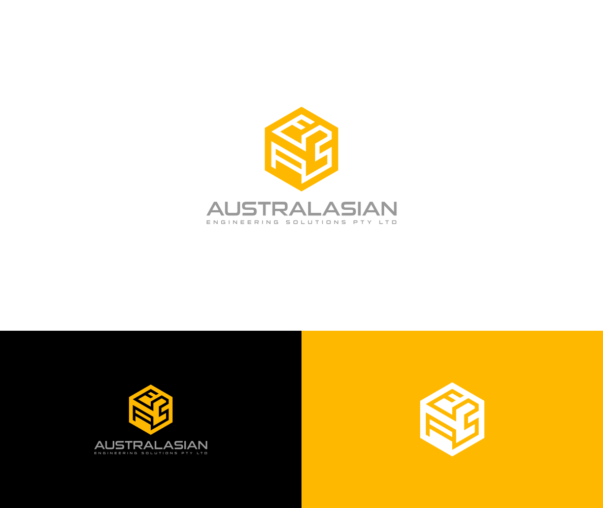 Logo Design by Riaper for Australasian engineering solutions pty ltd | Design #24805209
