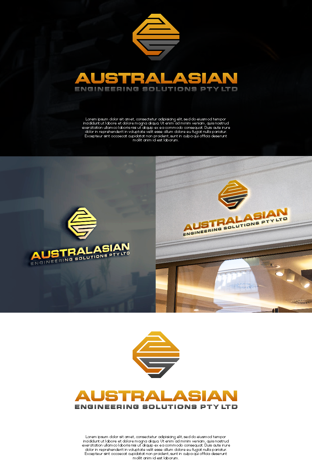 Diseño de Logo por laba tiada henti para Australasian engineering solutions pty ltd | Diseño #24799133