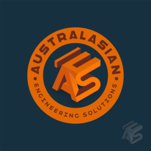 Logo Design by Roland Alayon for Australasian engineering solutions pty ltd | Design: #24802217