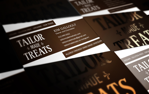 New Business Card for chocolate Company 	              | Design de Carte de Visite par MT