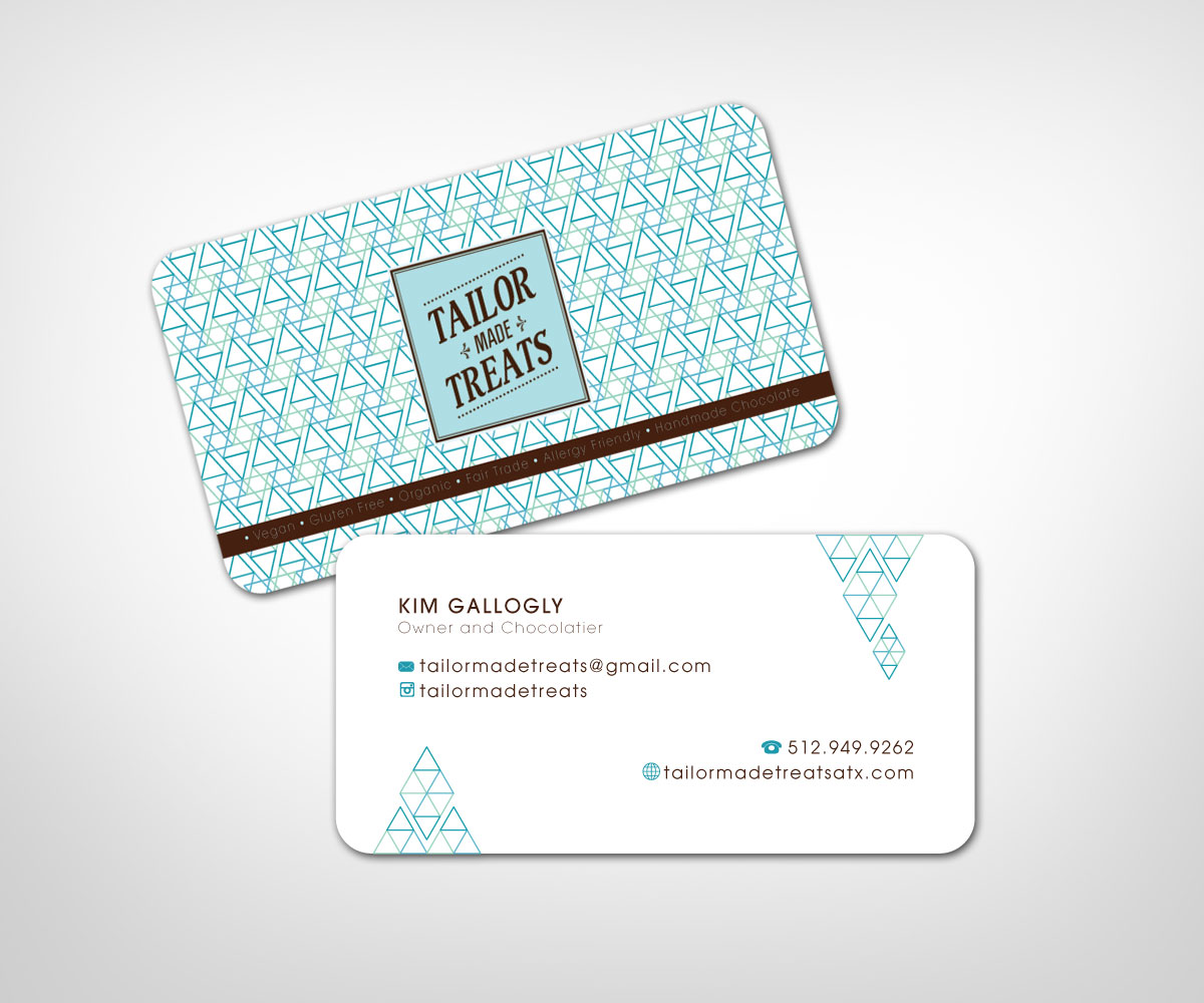 Business Card Design by Khoo for Tailor Made Treats | Design #3060633