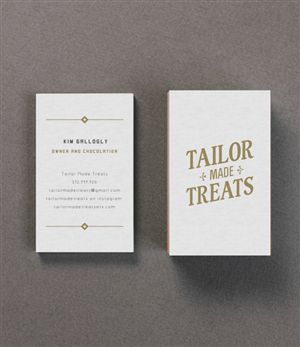 Design de Carte de Visite par Eggo May P pour Tailor Made Treats | Design #3012665