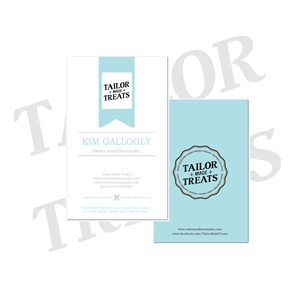New Business Card for chocolate Company 	              | Design de Carte de Visite par RalucaV