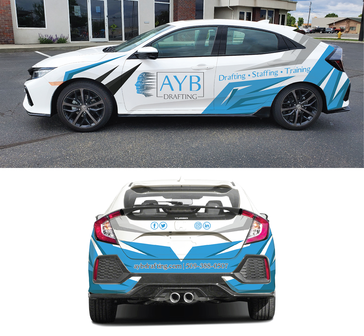 Car Wrap Design by Deziners Zone for ARY Engineering | Design #24810202
