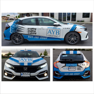 Car Wrap Design by DG+ for ARY Engineering | Design #24829244