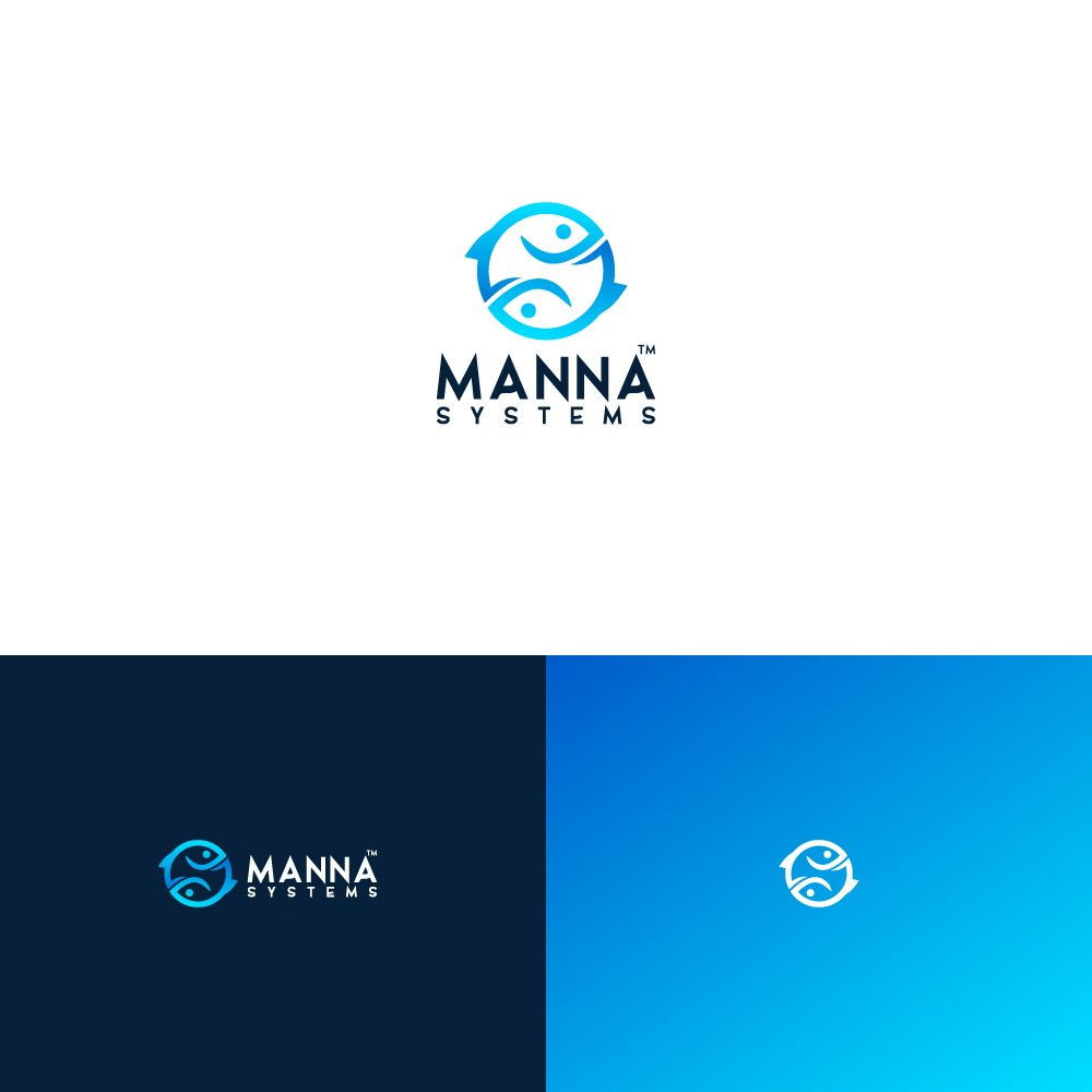 Logo Design by Gisella Guzmán for Manna Fish Farms, Inc. | Design #24804054