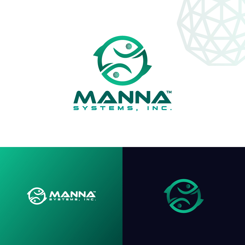 Logo Design by Gisella Guzmán for Manna Fish Farms, Inc. | Design #24869509