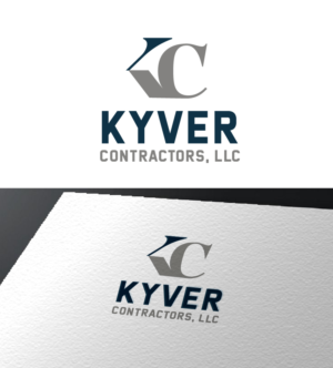 Logo Design by creative.bugs for Kyver Contractors, LLC | Design: #24809401