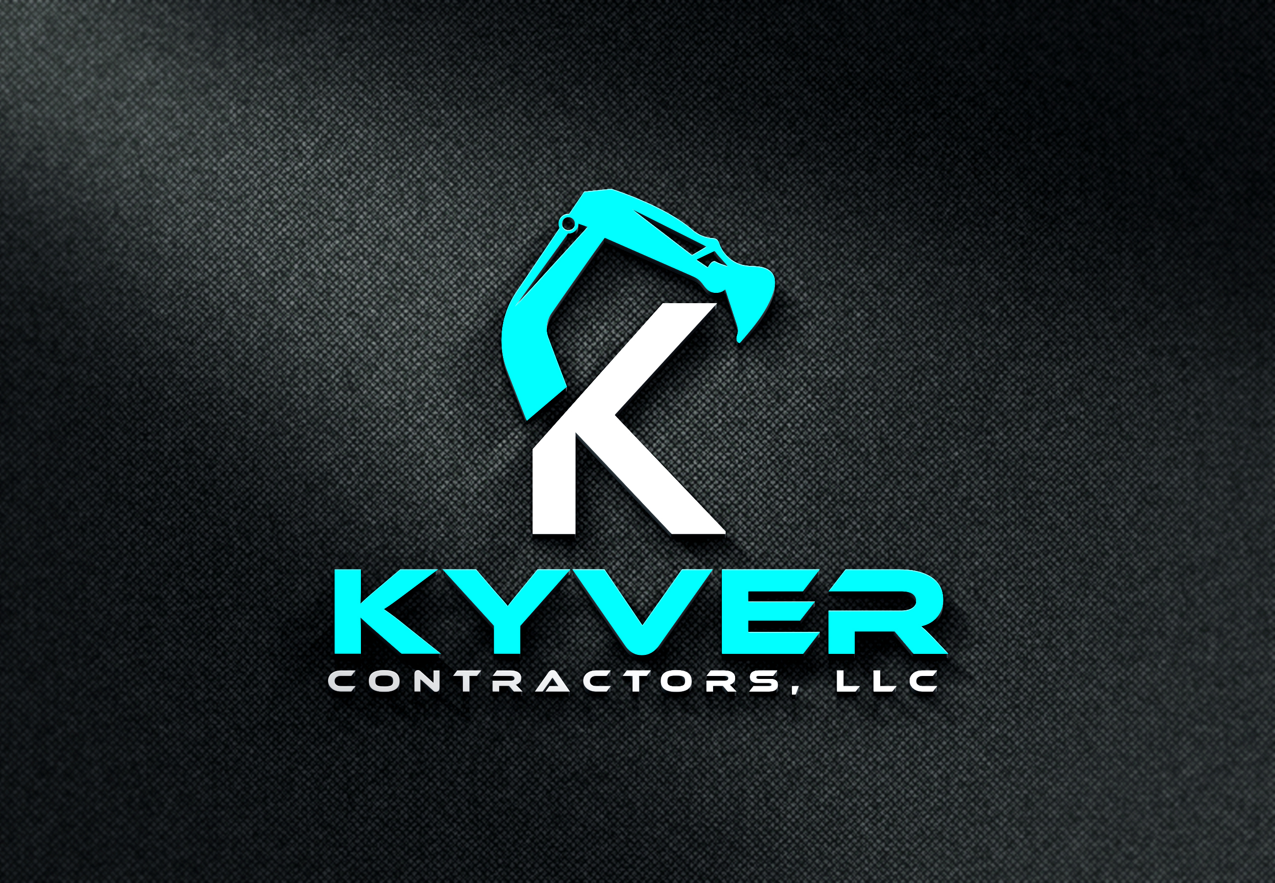 Logo Design by Hieroglyphics for Kyver Contractors, LLC | Design #24809686