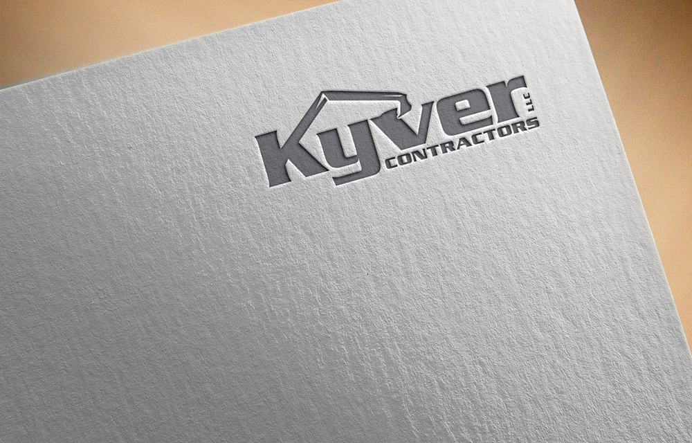Logo Design by FireflyArt for Kyver Contractors, LLC | Design #24805250