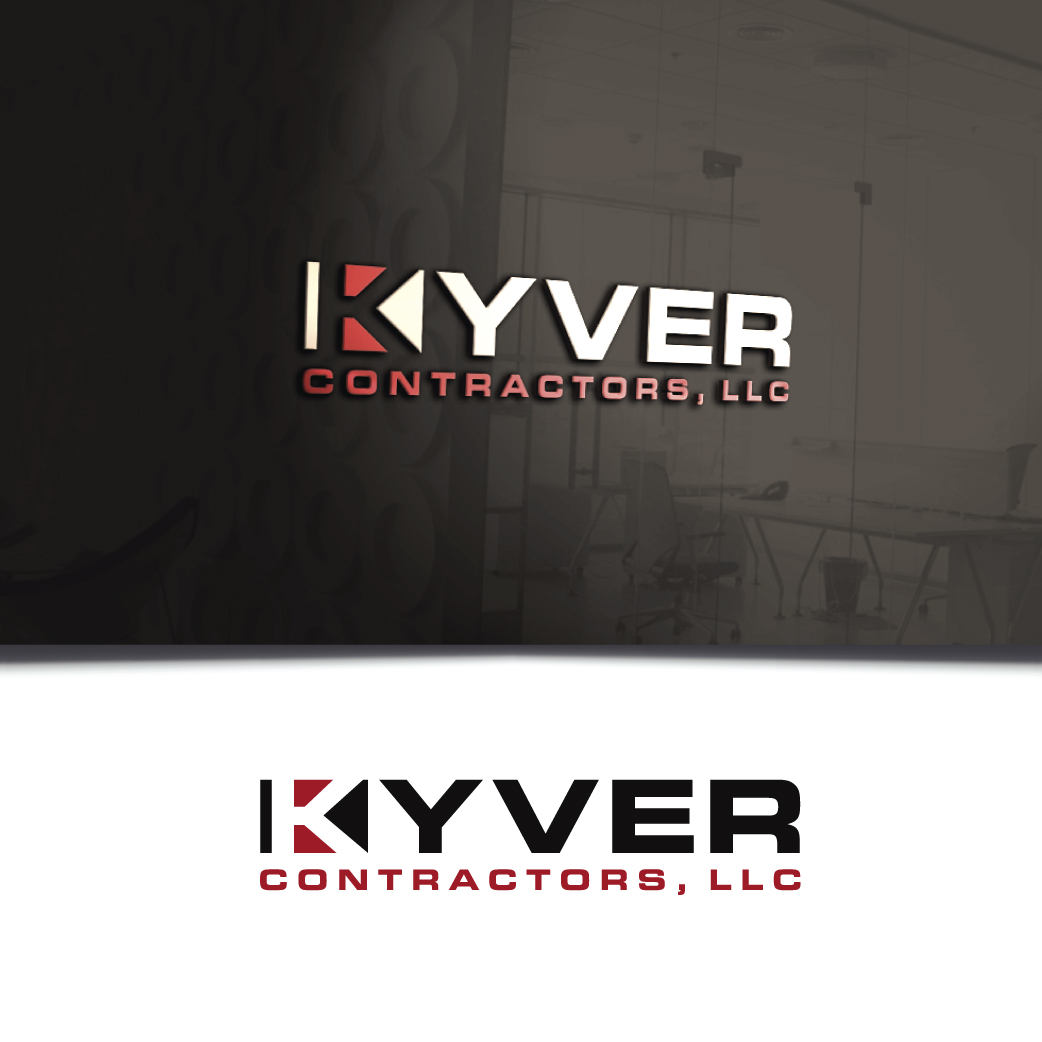 Logo Design by WooW Designs for Kyver Contractors, LLC | Design #24802313