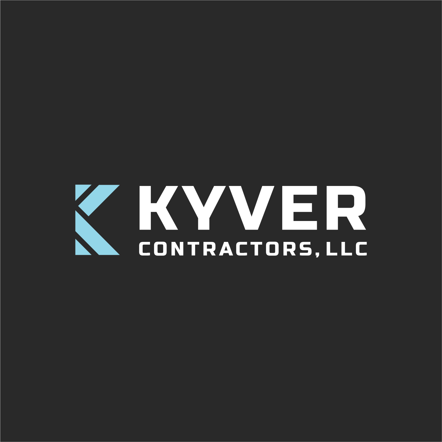Logo Design by ThiagoB for Kyver Contractors, LLC | Design #24801370