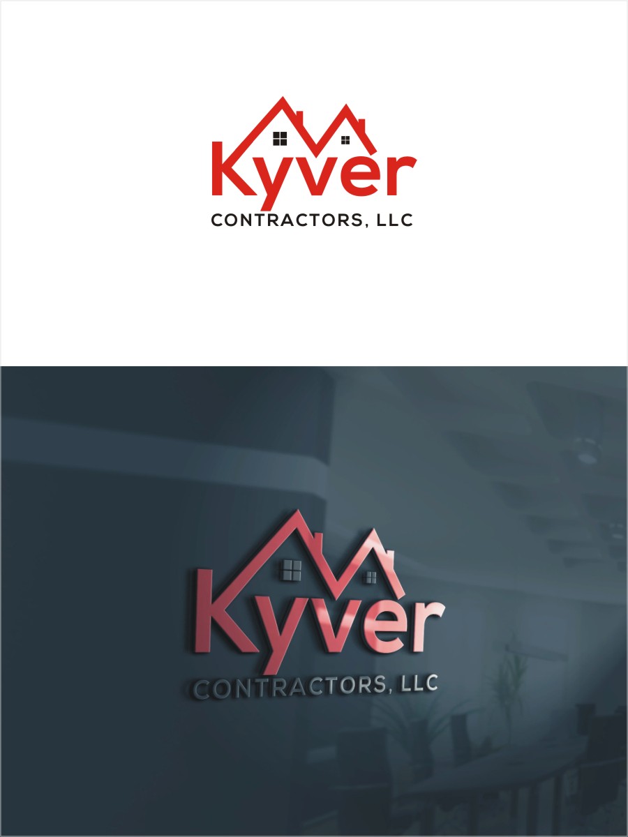 Logo-Design von jssaan für Kyver Contractors, LLC | Design #24809528