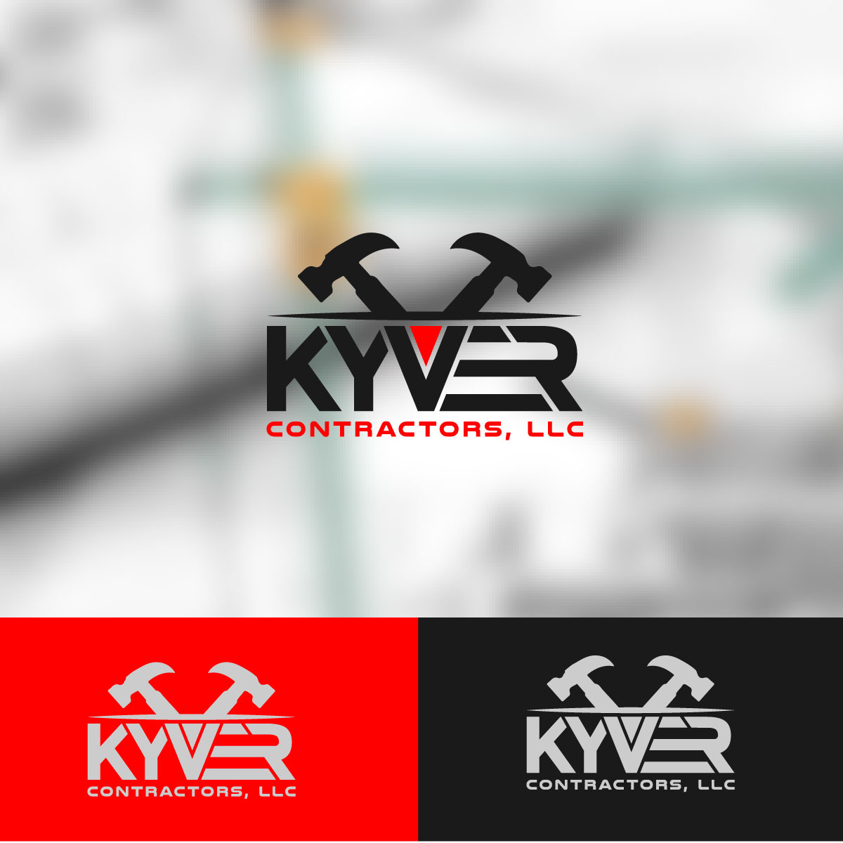 Logo Design by Remonis.co for Kyver Contractors, LLC | Design #24802119