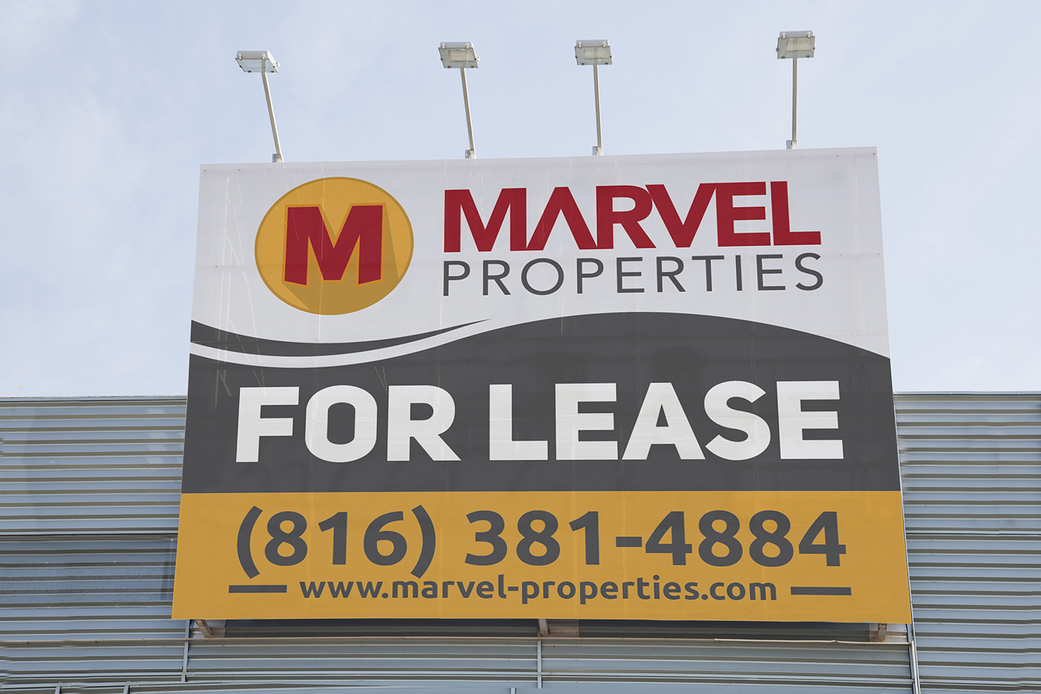 Signage Design by Deziners Zone for Marvel Properties | Design #24810225