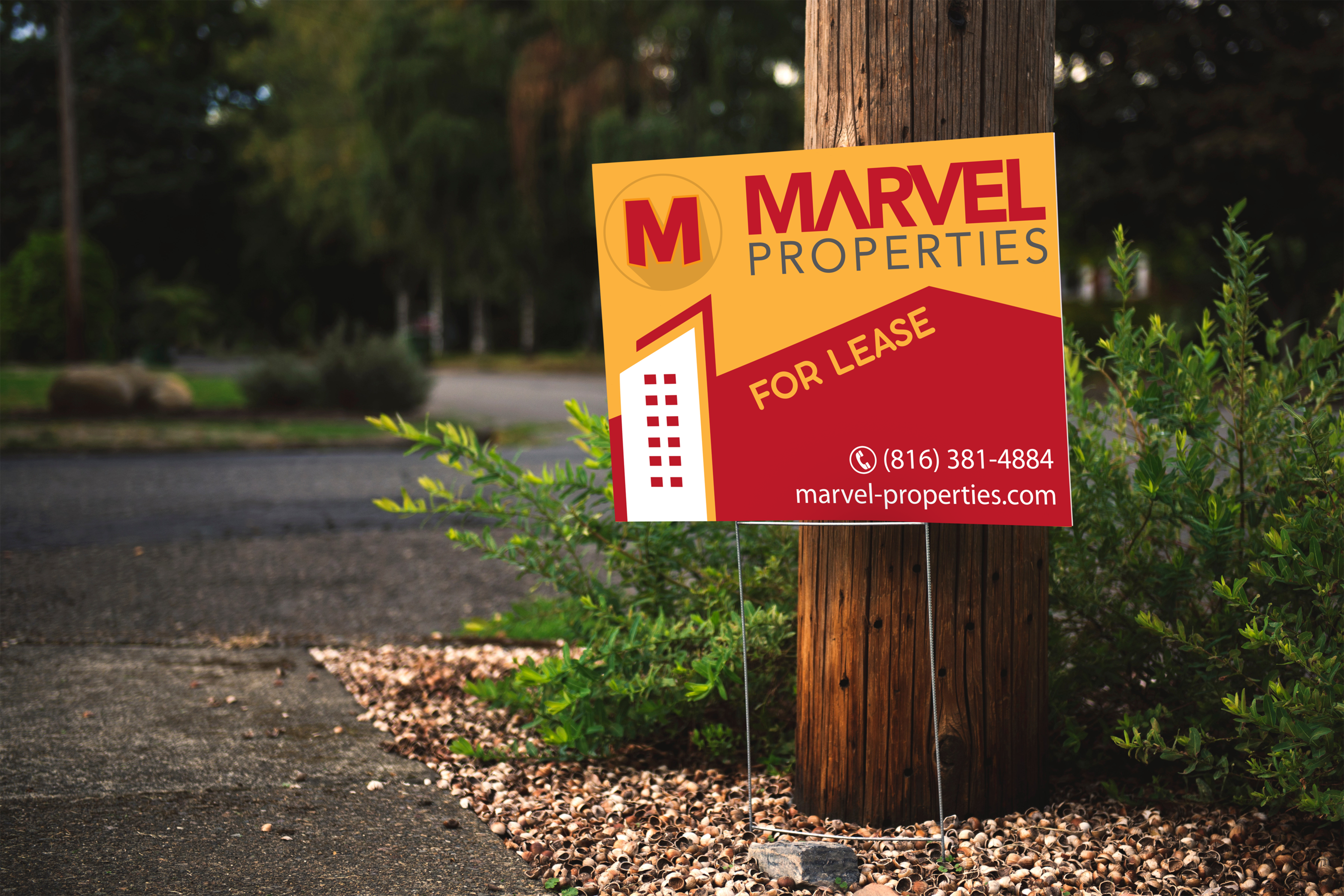 Diseño de Señalética por Pint & Promotional Projects para Marvel Properties | Diseño #24806816