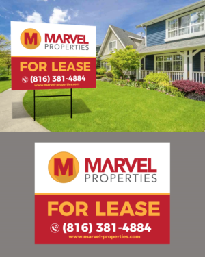 Signage Design by rkailas for Marvel Properties | Design #24813438