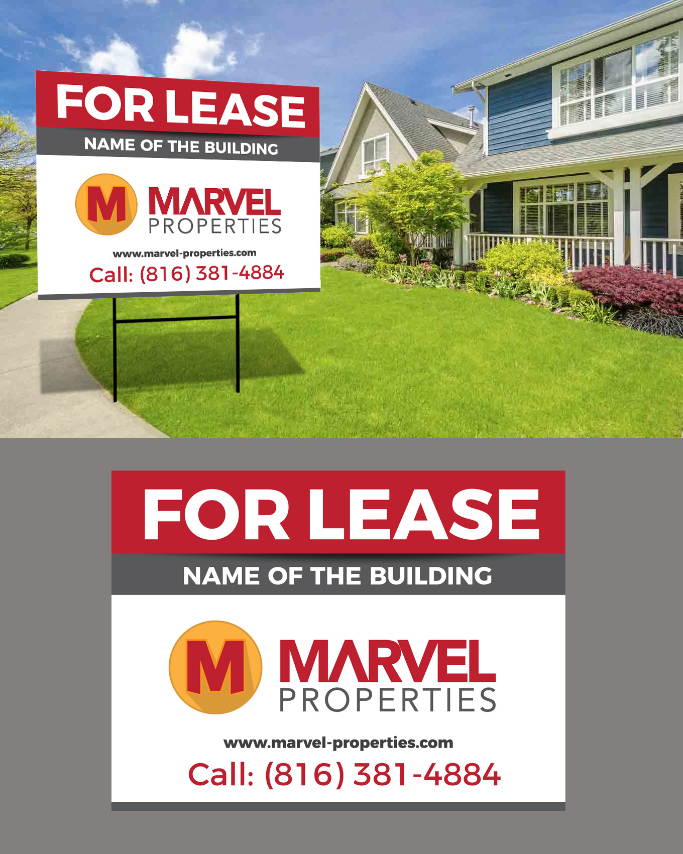 Design de Panneau par rkailas pour Marvel Properties | Design #24813449