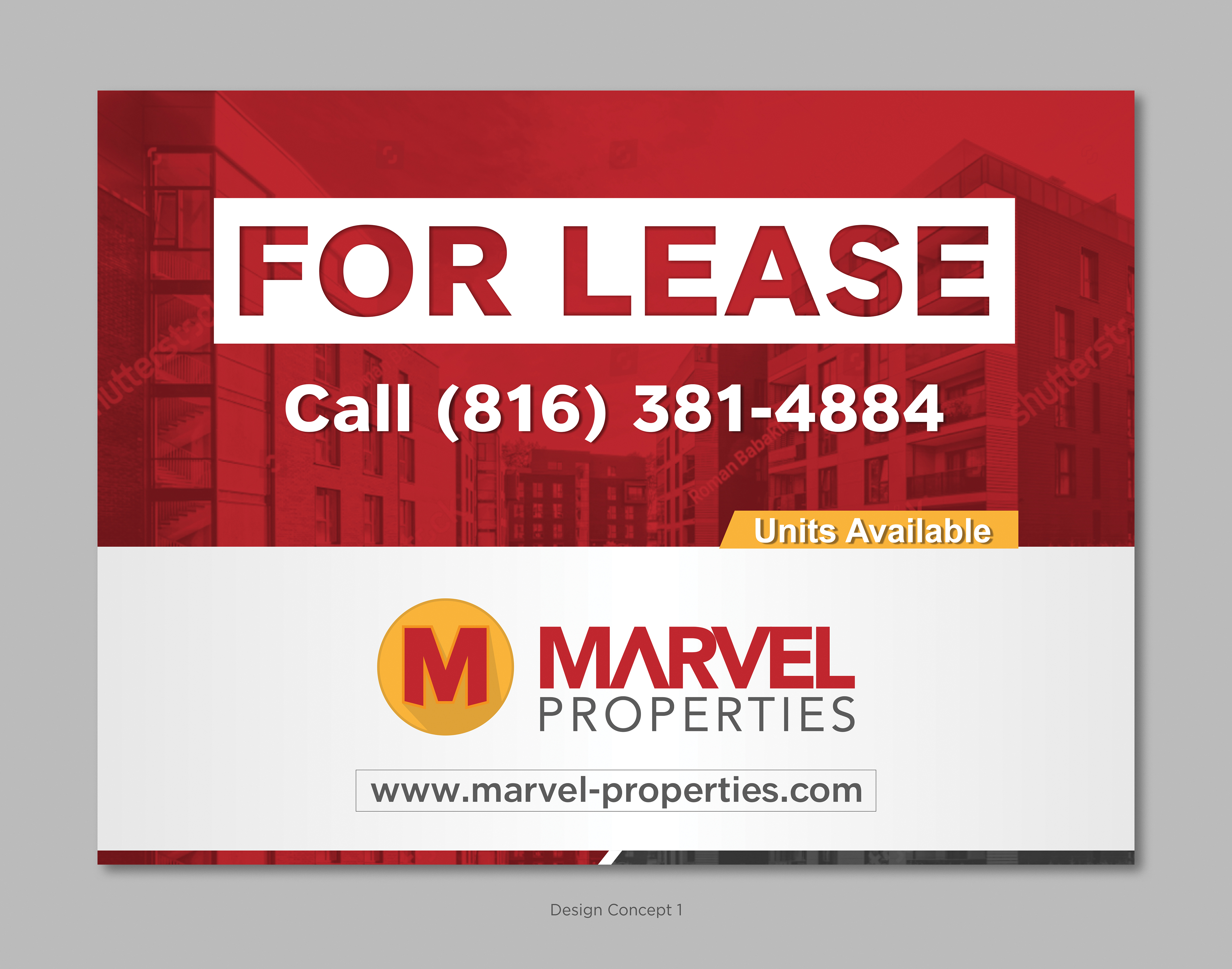 Design de Panneau par D Creative pour Marvel Properties | Design #24822194