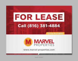Signage Design by D Creative for Marvel Properties | Design #24822194