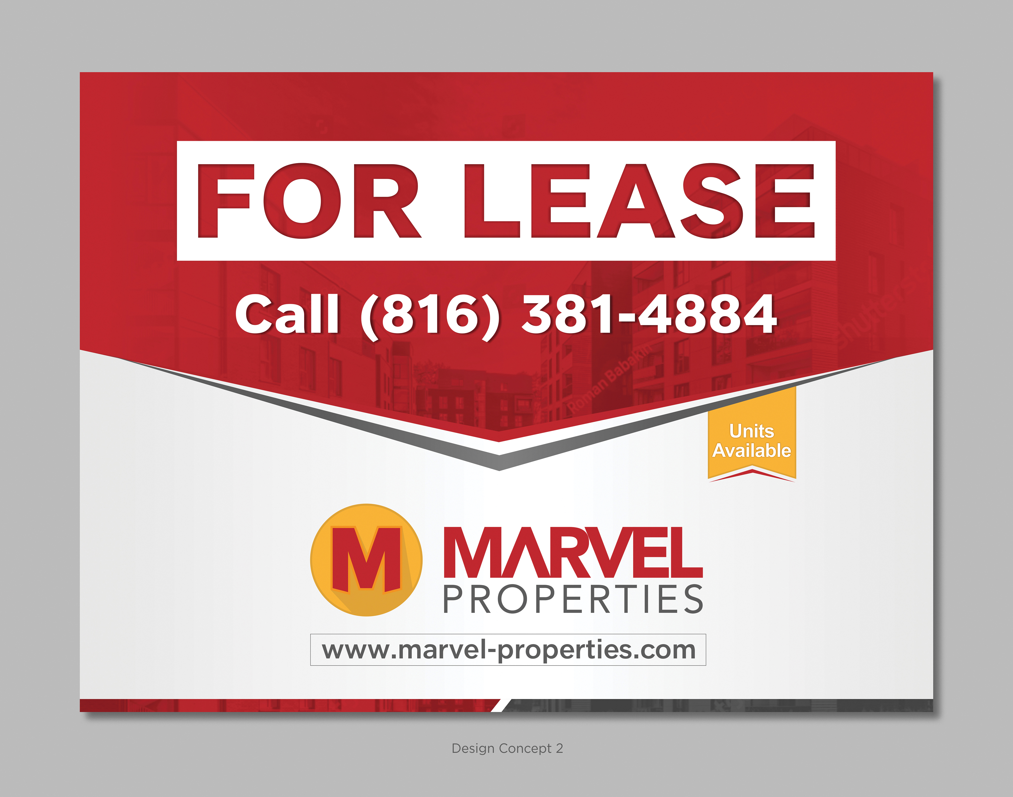 Signage Design by D Creative for Marvel Properties | Design #24822473