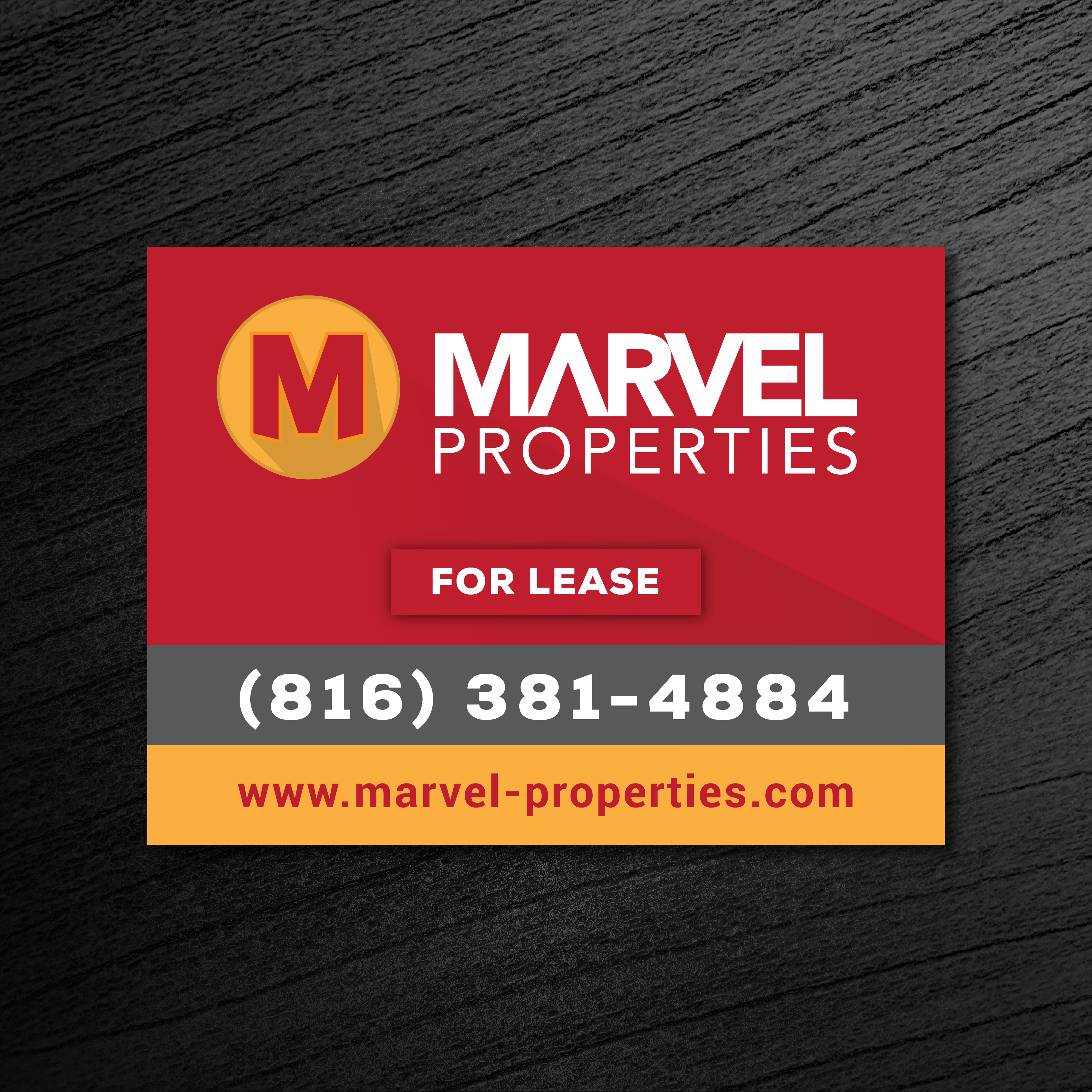 Signage Design by Bold Pixels for Marvel Properties | Design #24812997