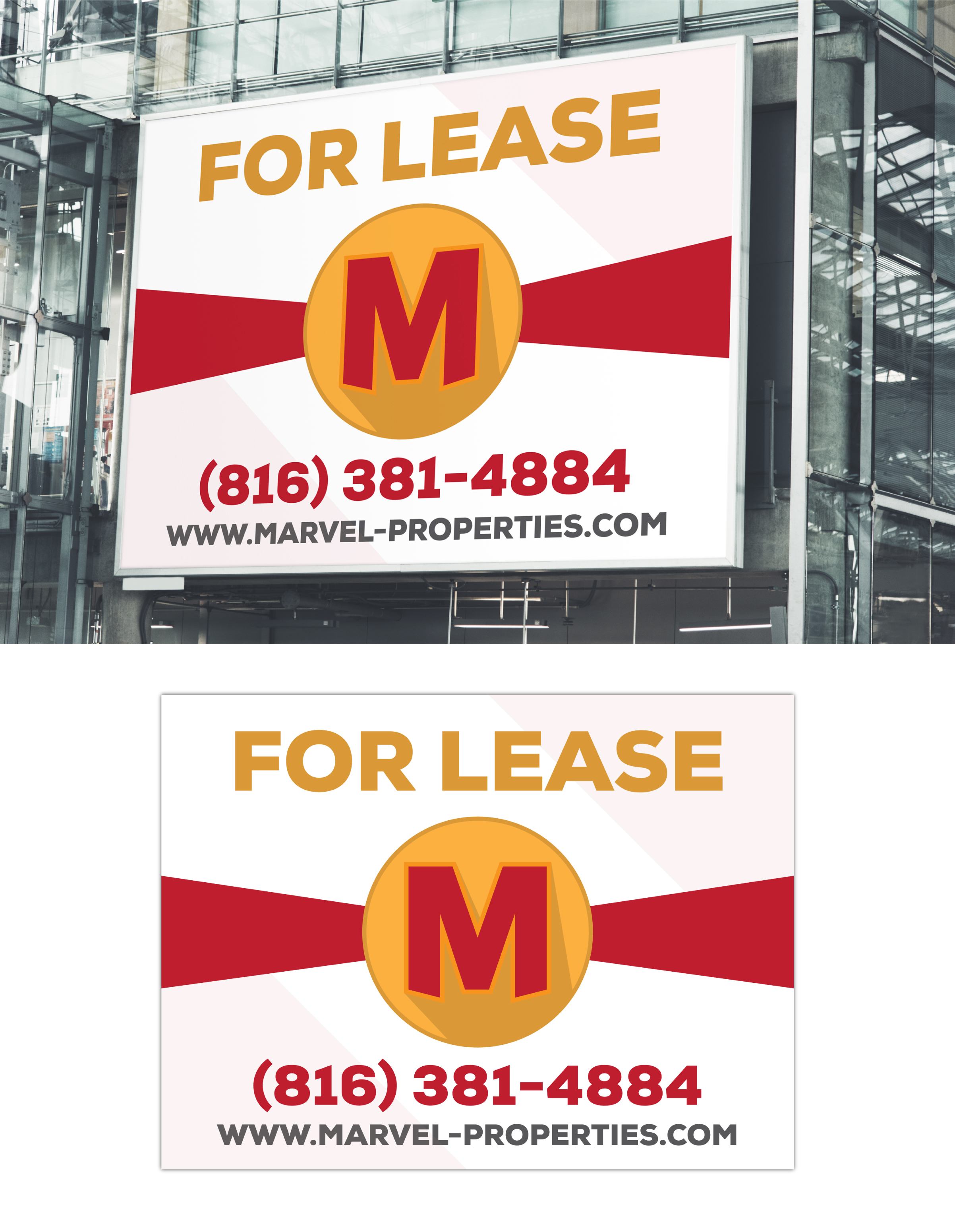 Diseño de Señalética por u2square para Marvel Properties | Diseño #24804089