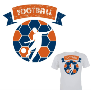 Retro soccer* | T-shirt Design by 75-R-P-Z