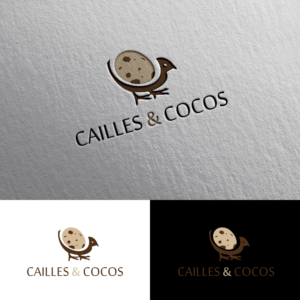 Cailles & Cocos | Diseño de Logo por Rii