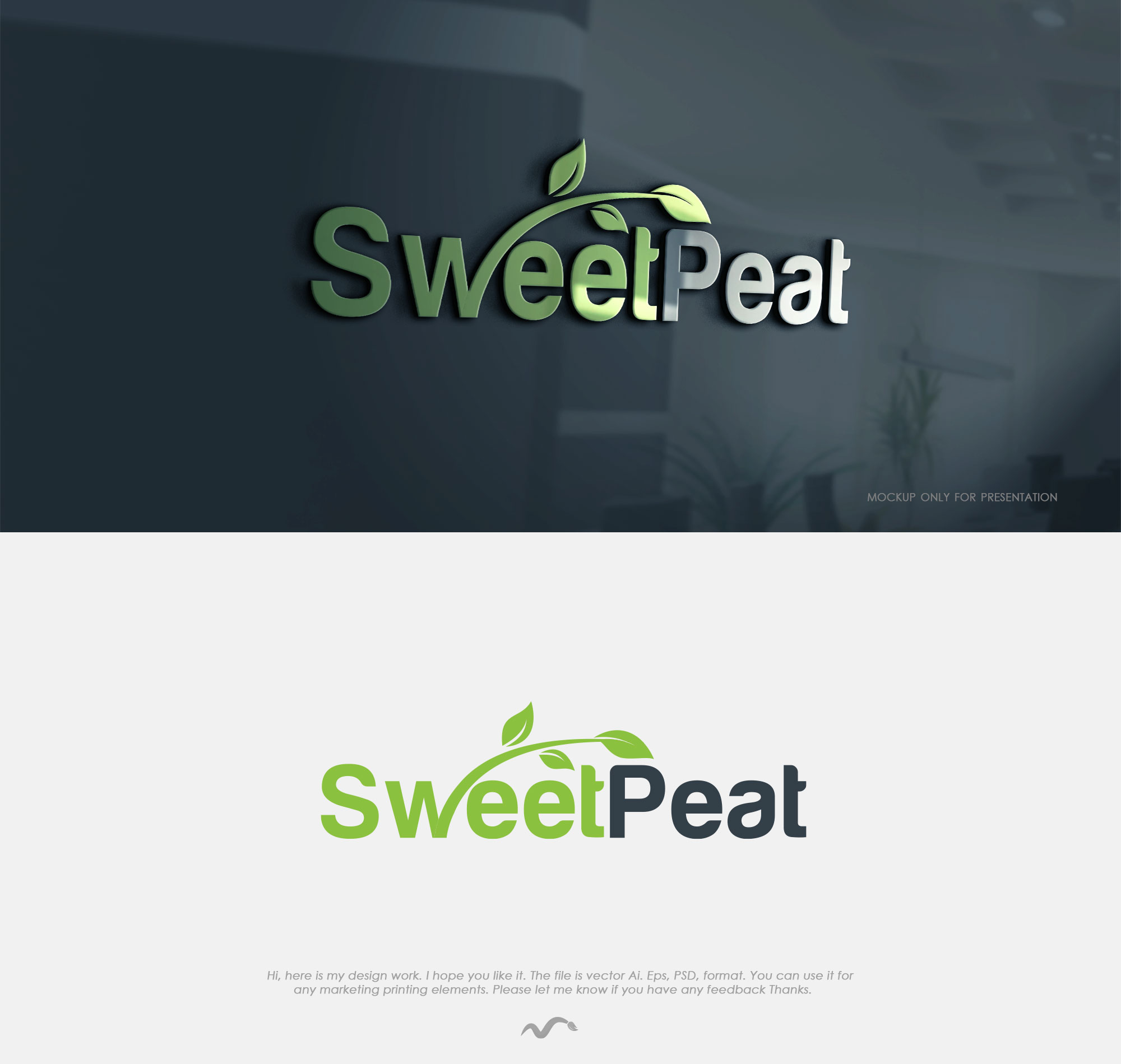 Logo Design by Mono.co for Sweet Peat | Design #24805200