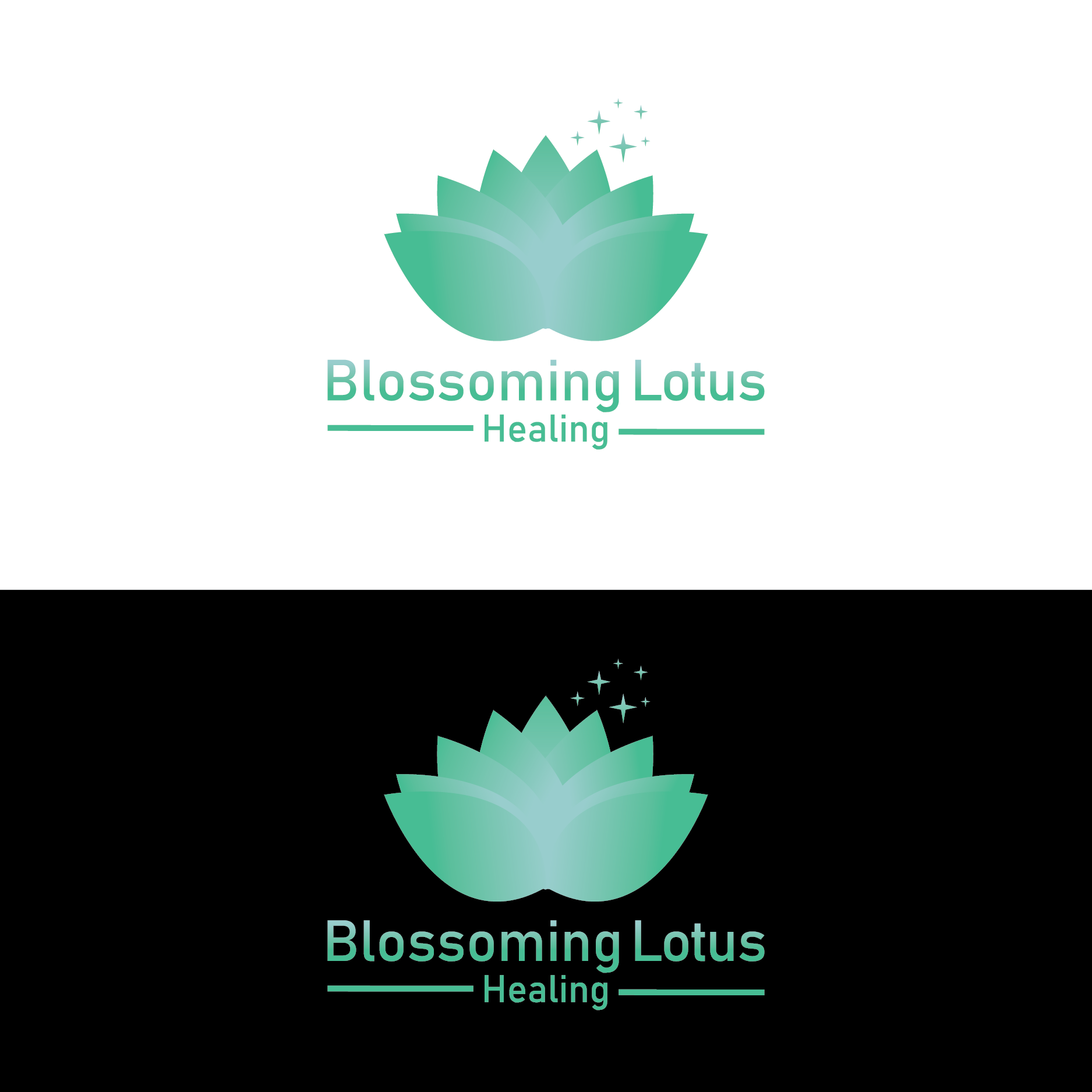 Logo Design by eilee for Azure Healing | Design #24827787