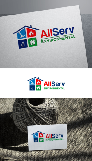 AllServ Environmental | Logo Design by R Graphic