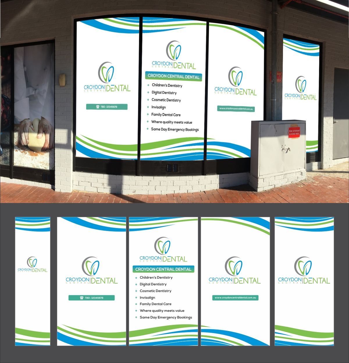 Signage Design by Dave Paresh for this project | Design #24834821