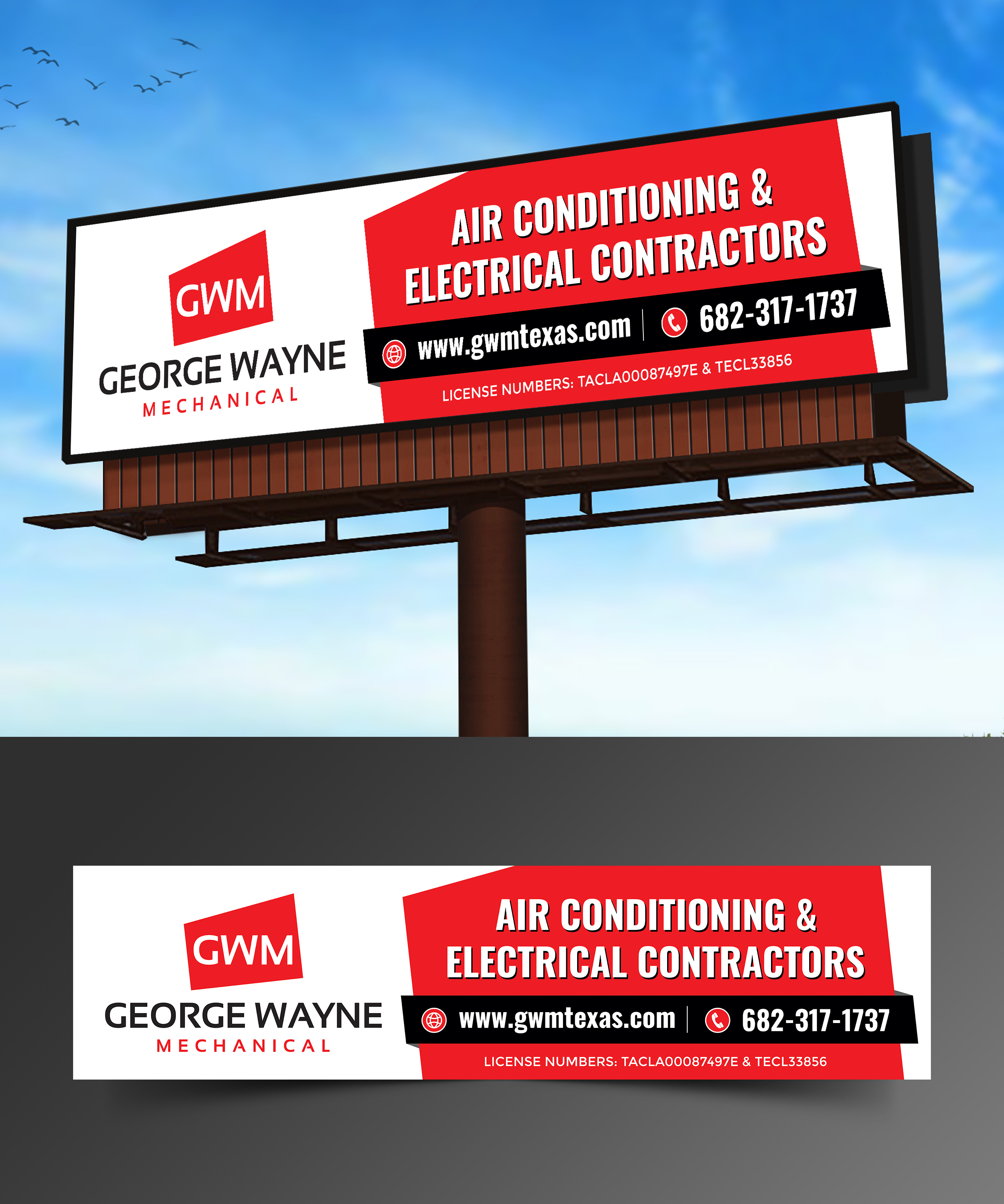 Billboard Design by ecorokerz for George Wayne Mechanical | Design #24814810