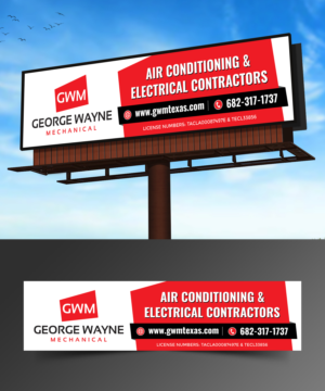 Diseño de Cartelera por ecorokerz para George Wayne Mechanical | Diseño: #24814810