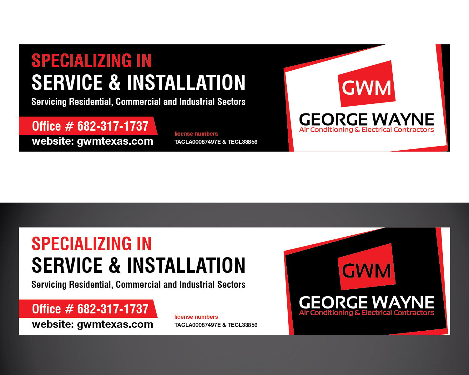 Billboard Design by Isnah Logo for George Wayne Mechanical | Design #24813224