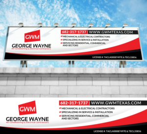 Diseño de Cartelera por Prism Graphics para George Wayne Mechanical | Diseño #24810844