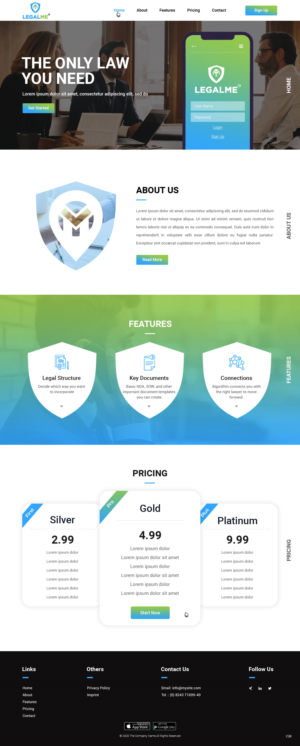 Web Design by pb for this project | Design: #24817548