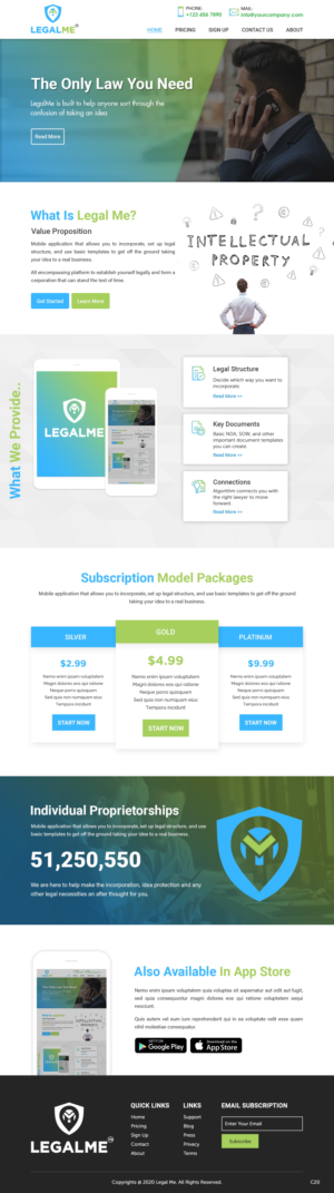 Web Design by pb for this project | Design: #24817550