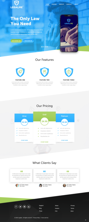 Web Design by pb for this project | Design: #24817551